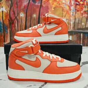 Nike Air Force 1 Mid 07' LX Safety Orange Size 9 Men's NBHD Sheed FB2036-700